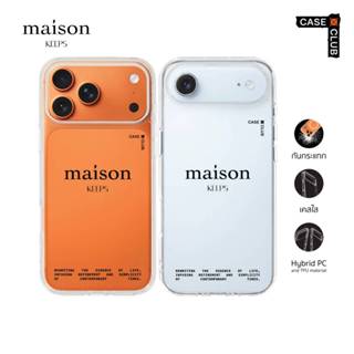 CaseClub เคสไอโฟน เคสโทรศัพท์ เคสใส ลาย maison KEEPS The Fun…
