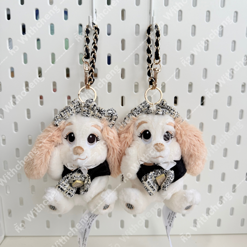 พร้อมส่งที่ไทย ✅ พวงกุญแจ หมาเลดี้ Lady and the tramp จาก Disney