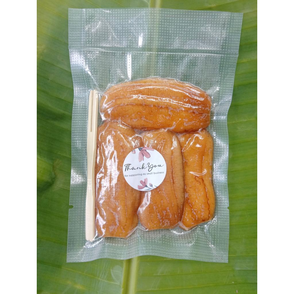 กล้วยตากเสียบไม้ออแกนิค🔥พร้อมส่ง🔥 4ลูกเเถมไม้เสียบเเยกให้สดใหม่ทุกวัน65-75กรัม