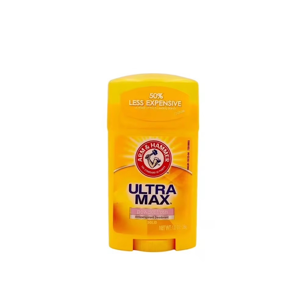 ARM & HAMMER Ultra Max Deodorant 28g โรลออนแบบสติ๊ก ระงับกลิ่นกายใต้วงแขน ให้หอมสะอาด สดชื่น