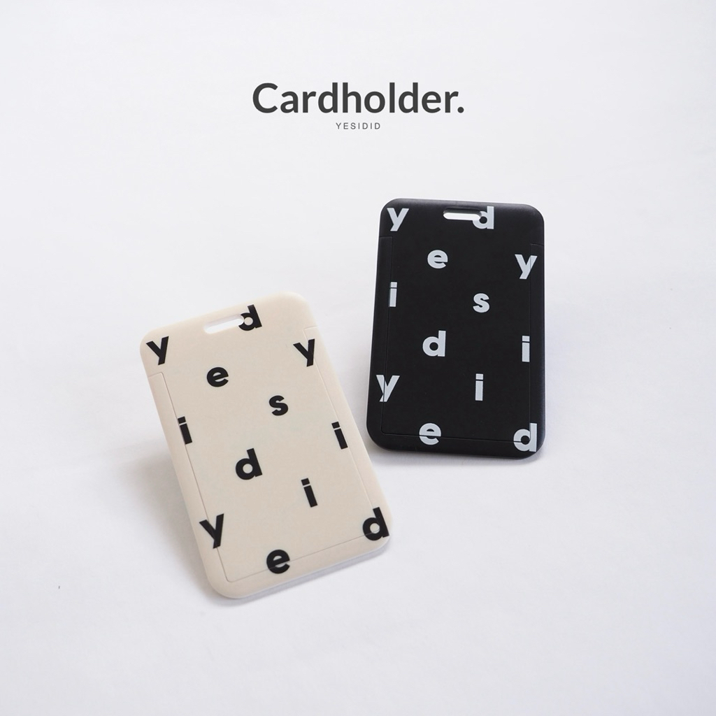CARD HOLDER. | ซองใส่บัตรพนักงาน กรอบใส่บัตร ซองพลาสติก by YES IDID.