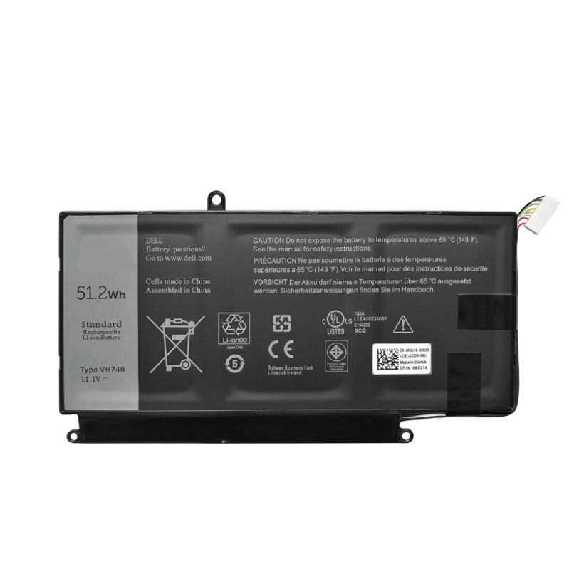 สำหรับ Dell Vostro 5460 5480 5560 5470 14-5439 P41G แบตเตอรี่ VH748