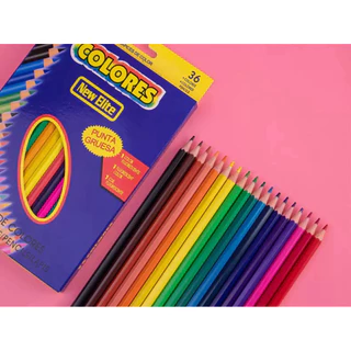 สีไม้ 12 สี แท่งสั้น แท่งยาว ดินสอสีไม้ ดินสอสีเด็กอนุบาล ระบายสี ระบายสีเด็ก เครื่องเขียน ระบายสีเด็กอนุบาล
