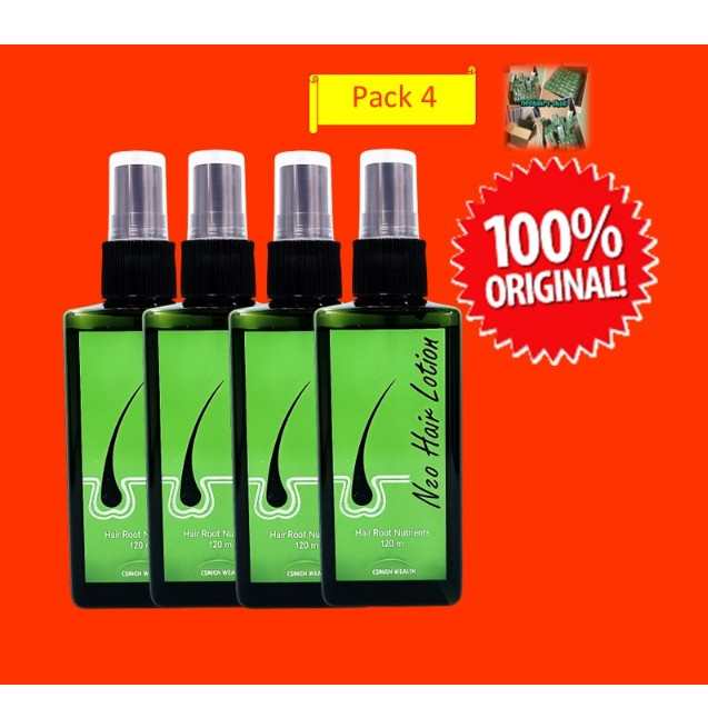 Neo Hair Lotion นีโอ แฮร์ โลชั่น Neohair  (Pack 4 ขวด)