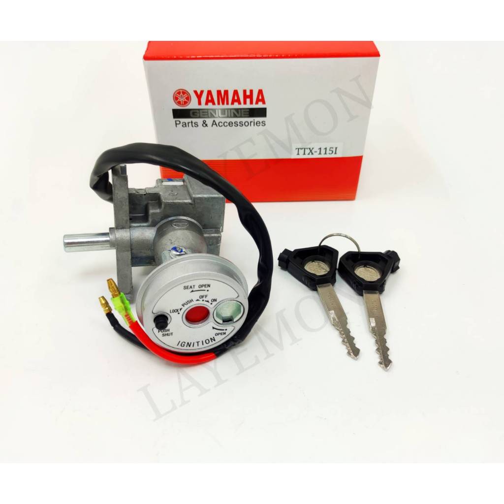 สวิทช์กุญแจ ดอกกุญแจ เปิดเบาะในตัว ยามาฮ่า TTX-115i กุญแจชุดใหญ่ กุญแจทีทีเอ็กซ์ กุญแจมีโอ115ไอ MIO-115i รุ่นหัวฉีด ราคา ถูกที่สุด ดีลบีเคเค แกลเลอรีภาพที่ 4