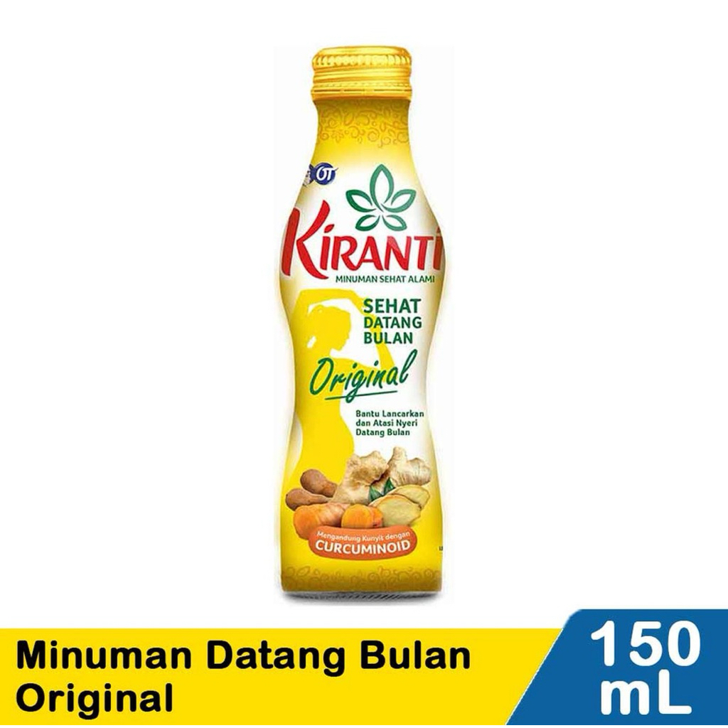 Indonesia Kiranti Original Minuman Sehat Alami Datang Bulan , 150 ml ราคา ถูกที่สุด ดีลบีเคเค