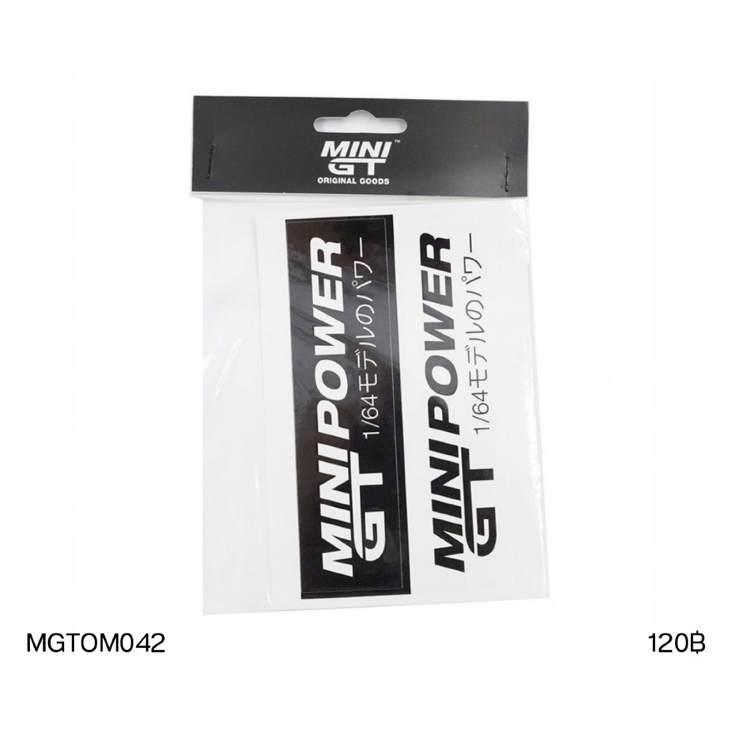 MGTOM042-MINI GT STICKER SET A MINI GT POWER