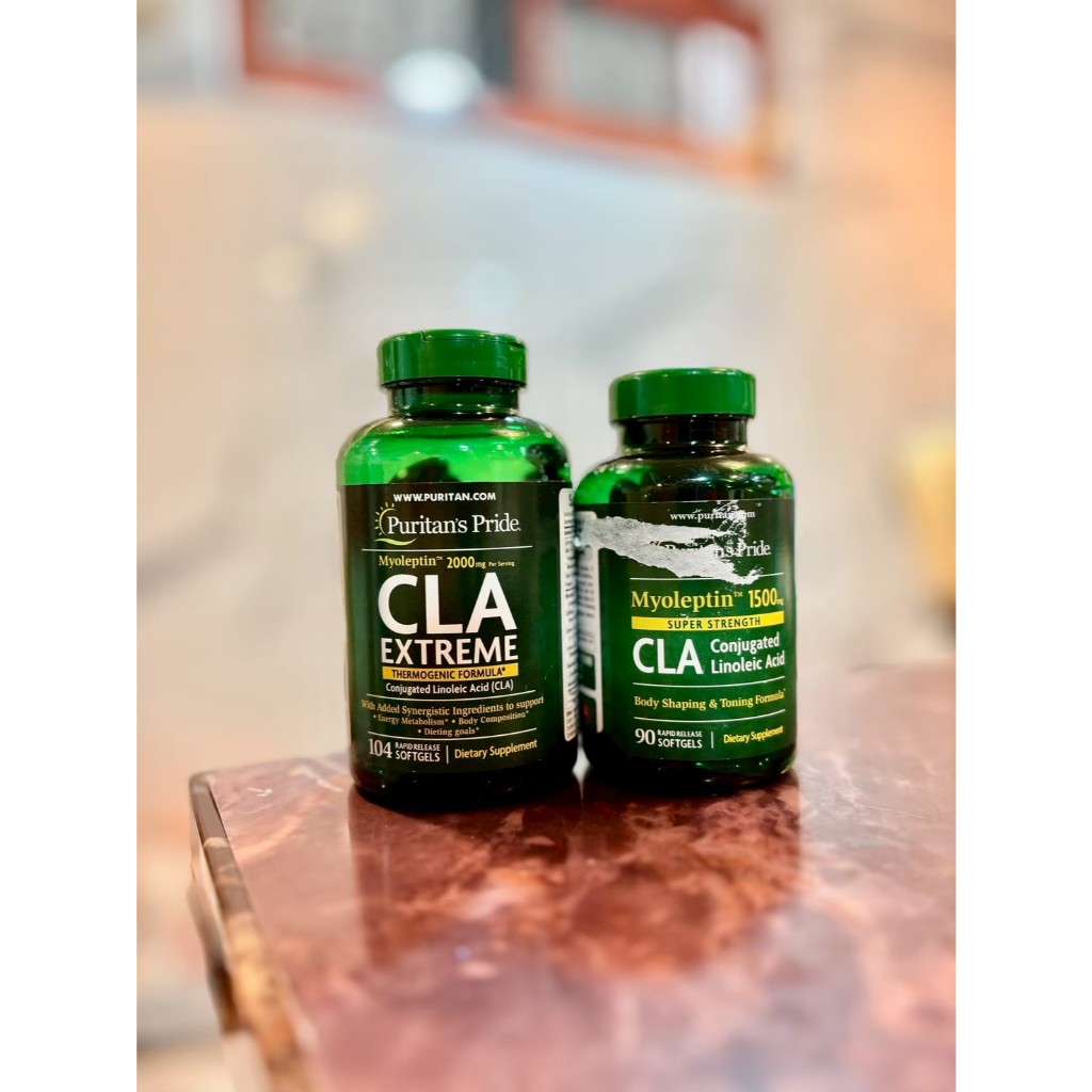 Puritan's Pride CLA  Myo-Leptin™/Tonalin 1000/1500mg/Extreme 90/104 Softgels