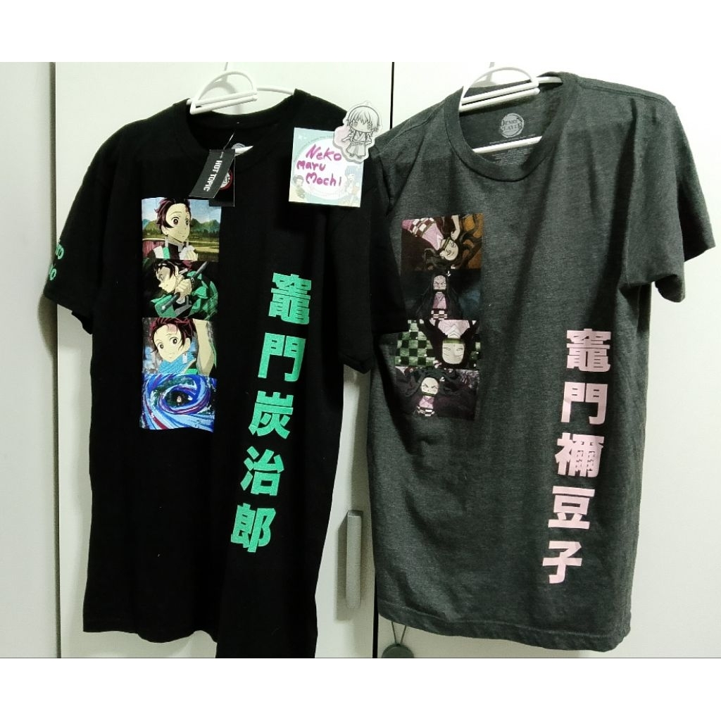 T-Shirt  Demon Slayer (kamado Tanjiro) size:M  [Free T-shirt: Nezuko]