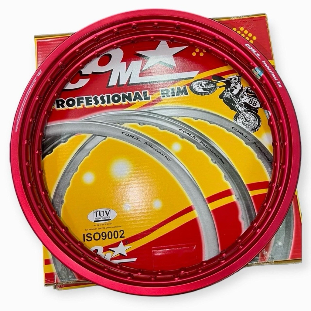 ล้อขอบเรียบ 1.2+1.4 ขอบ 17 (หน้า-หลัง) คอมดาวแท้ พร้อมส่ง - รูปที่ 2