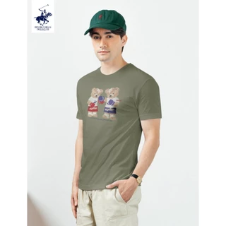 Beverly Hills Polo Club เสื้อยืดคอกลม Size 2XL (รอบอก 46 นิ้ว)