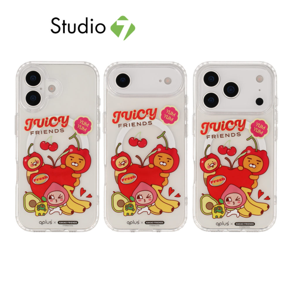 QPLUS x KAKAO Friends เคส iPhone 17/Air/Pro/Pro Max by Studio7