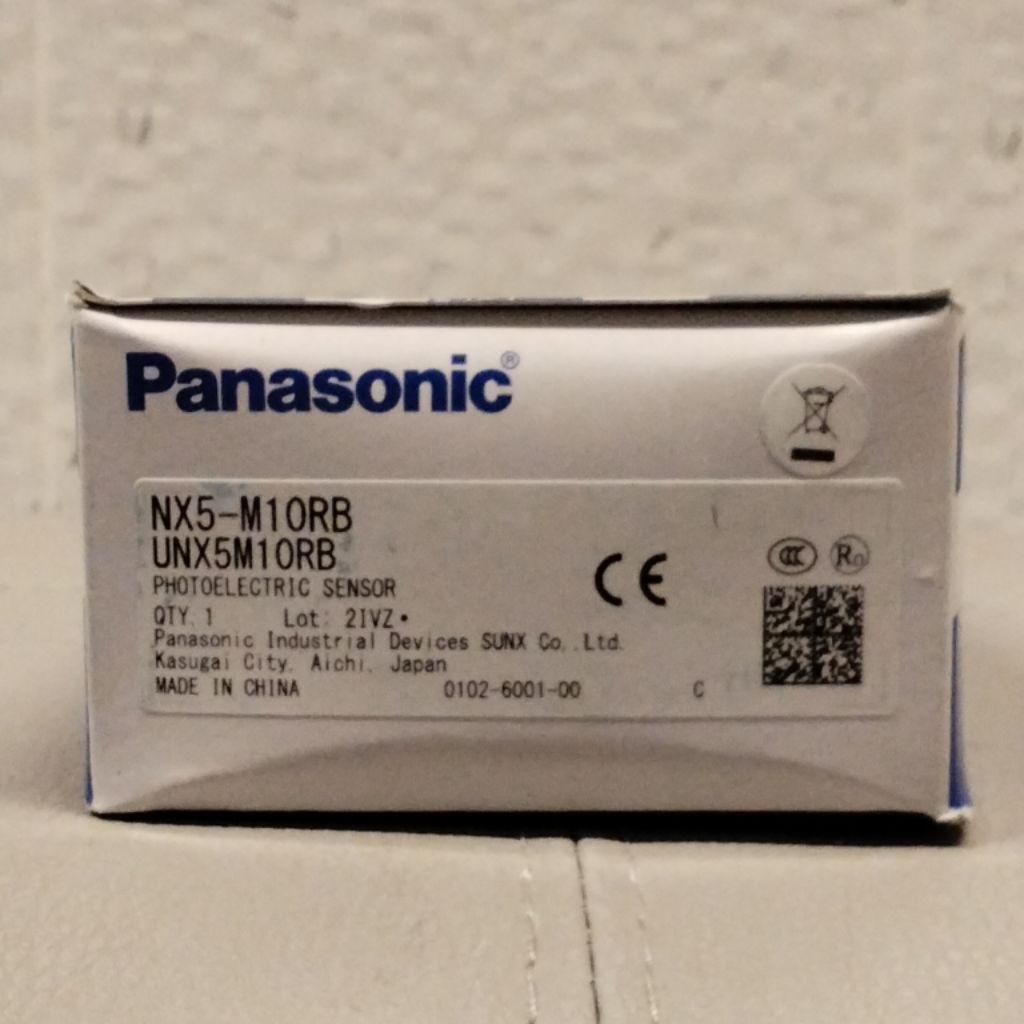 Panasonic NX5-M10RB เซ็นเซอร์ลำแสง ขนาดกะทัดรัด ไม่ต้องใช้แหล่งจ่ายไฟ(มีแหล่งจ่ายไฟในตัว)ซีรีส์NX5
