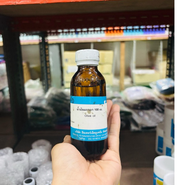 น้ำมันมันมะกอก Olive oil (100 ซีซี/ขวด)
