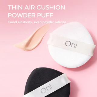 Oni Ultra Soft Cushion Foundation Puff 2pcs,Makeup Sponge,Cushion Foundation, ฟองน้ำรองพื้น,ฟองน้ำคุชชั่น,ฟองน้ำแต่งหน้า