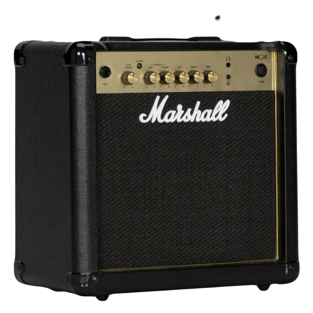 แอมป์กีต้าร์ Marshall MG15 Amplifier Guitar Marshall ( สต๊อกแน่น พร้อมจัดส่ง )