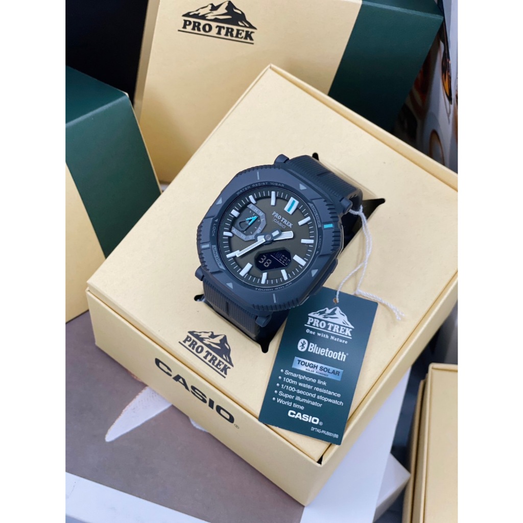 Casio PROTREK Hiker Line Bluetooth Solar Black color PRJ-B001-1