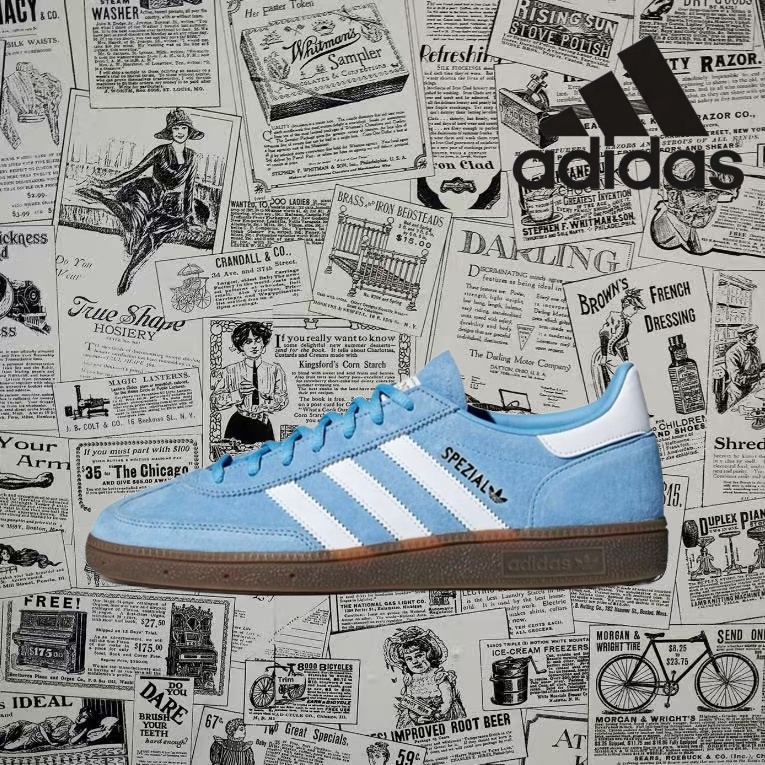 🍒(ของแท้ 100 % ) adidas originals Samba OG gazelle spezial BD7632 สีน้ำเงิน