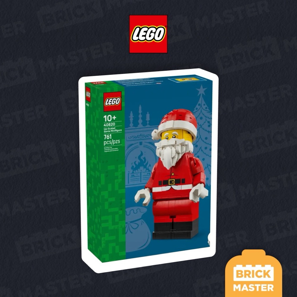 LEGO 40820 : Up-Scaled Santa Minifigure (เลโก้แท้ ซานต้า คริสต์มาส)