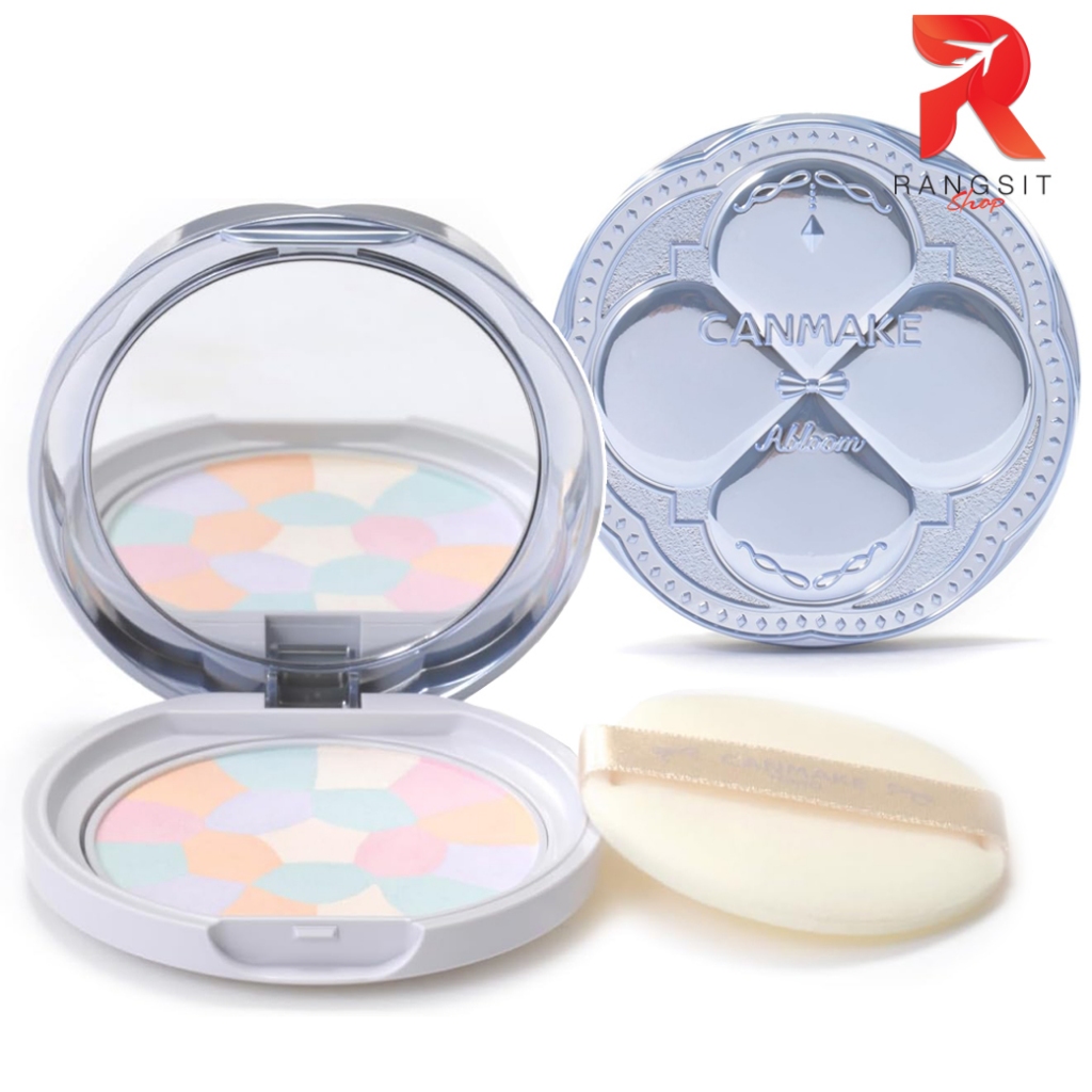 แป้งแคนเมค CANMAKE Illuminating Finish Powder Abloom SPF24 PA++ แป้งโปร่งแสง เบลอรูขุมขน ผิวสวย เปล่งประกาย