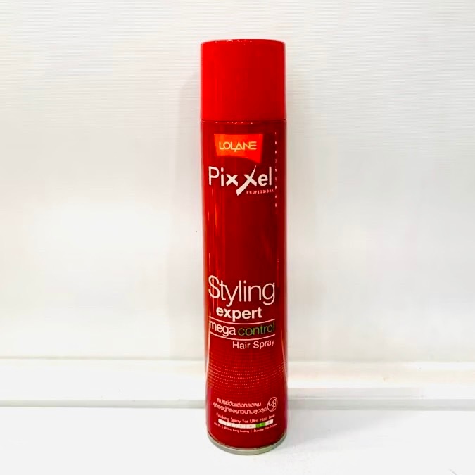 Lolane โลแลน พิกเซล สไตล์ลิ่ง เอ็กเพิร์ท เมก้า คอนโทรล แฮร์ สเปรย์ (สเปรย์จัดแต่งทรงผม)