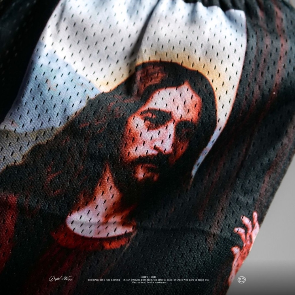 กางเกงขาสั้นสไตล์สตรีท DXPE – God Collection กางเกงบาส ราคา ถูกที่สุด ดีลบีเคเค แกลเลอรีภาพที่ 6