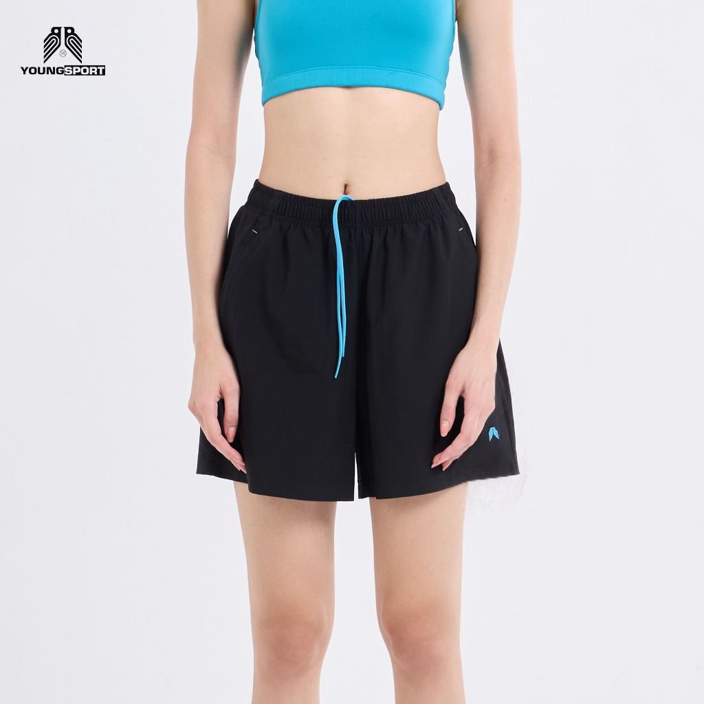 NEW Young Sport Shorts | Y-2870 | กางเกงขาสั้นผู้หญิง ผ้าร่ม ระบายอากาศได้ดีสบาย