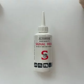 (ยกกล่อง12ขวด)น้ำมันจักร ขนาด 40ml. ตรา SIGNAL REDS น้ำมันหล่อลื่น เกรดดี