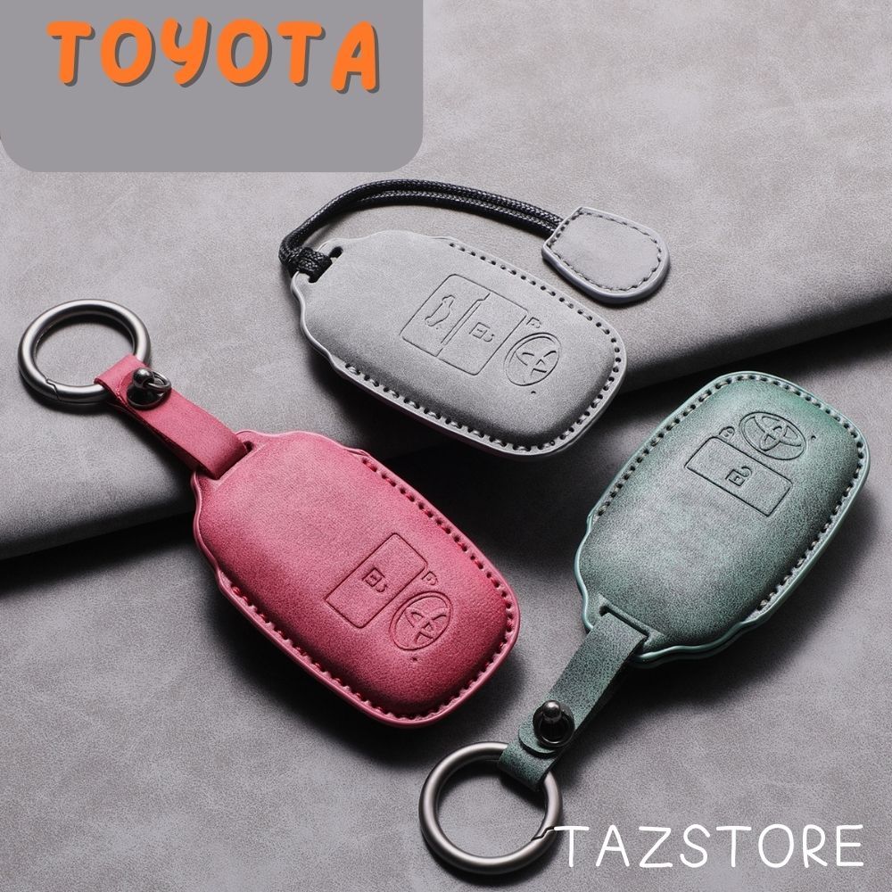 🇹🇭พร้อมส่งในไทย เคสกุญแจรีโมทรถ Toyota Yaris Cross Ativ รุ่นหนังแกะ