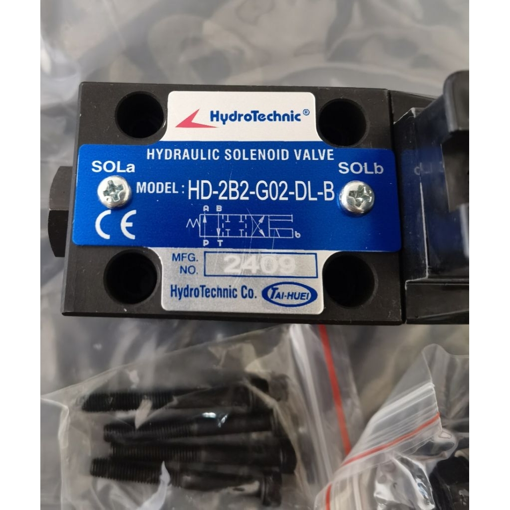 HYDROTECNIC​ SOLENOID​ VALVE​ AC220V​ Model​ : HD-2B2-G02-DL-B
