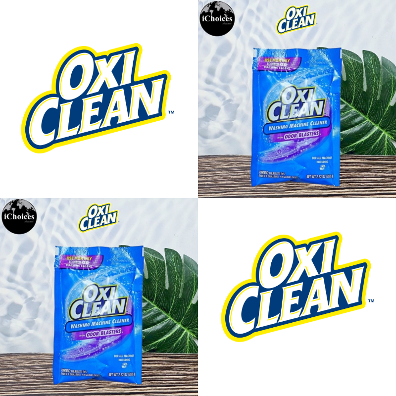 [OxiClean] Washing Machine Cleaner with Odor Blasters ผงทำความสะอาดเครื่องซักผ้า ผงล้างเครื่องซักผ้า
