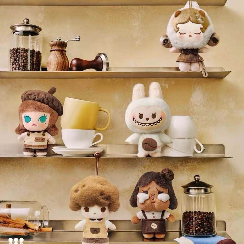 ⚡️พร้อมส่ง🇹🇭⚡️พวงกุญแจ popmart coffee series