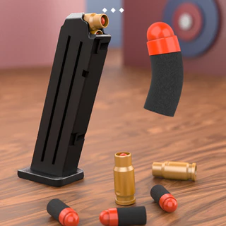 ปืนของเล่นเด็ก กล๊อค Glock ปืนคัดปลอก ของเล่นเด็ก ยิงได้ ถอดได้ กระสุนโฟม นุ่ม ปลอดภัยไม่มีอันตราย พร้อมส่ง