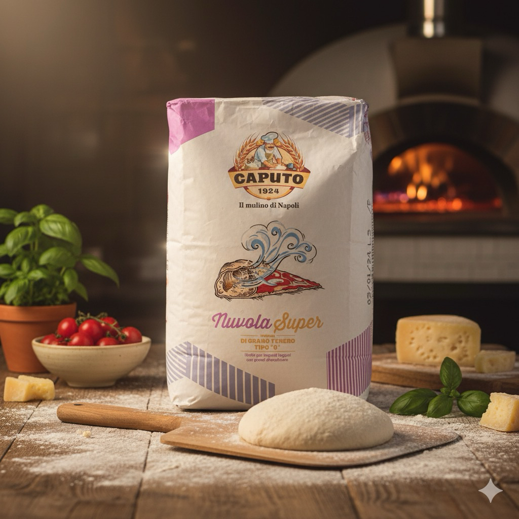 แป้งพิซซ่า Caputo  Nuvola Super Flour Type"0"  size กระสอบ 25 Kg.