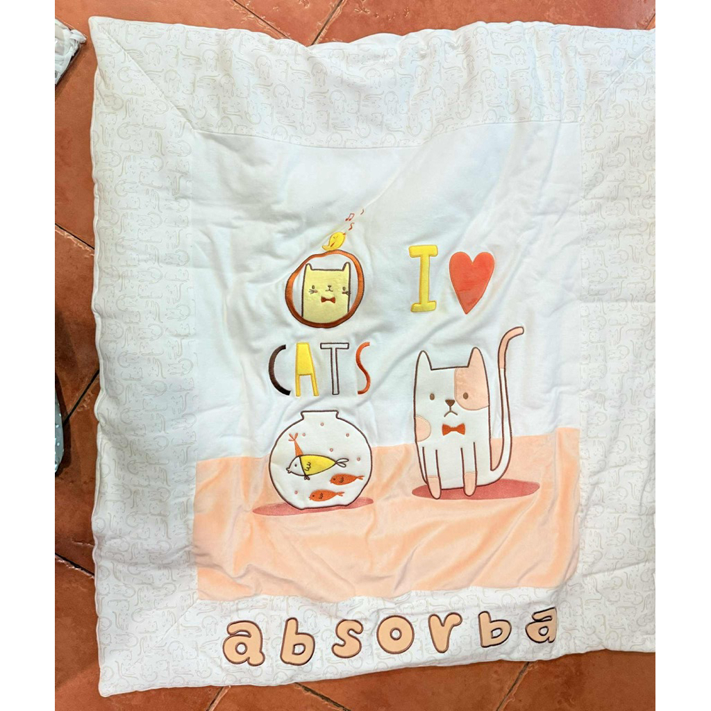 ผ้าห่ม เด็กลายใหม่ Absorba Size 36*40นิ้ว มือ1