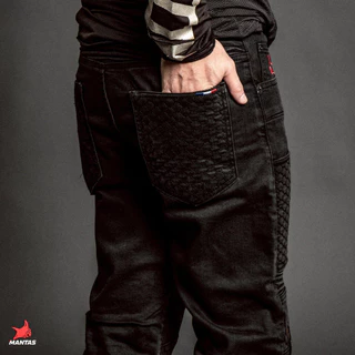 กางเกงการ์ด MANTA DENIM รุ่น FE Serie ทรงกระบอก