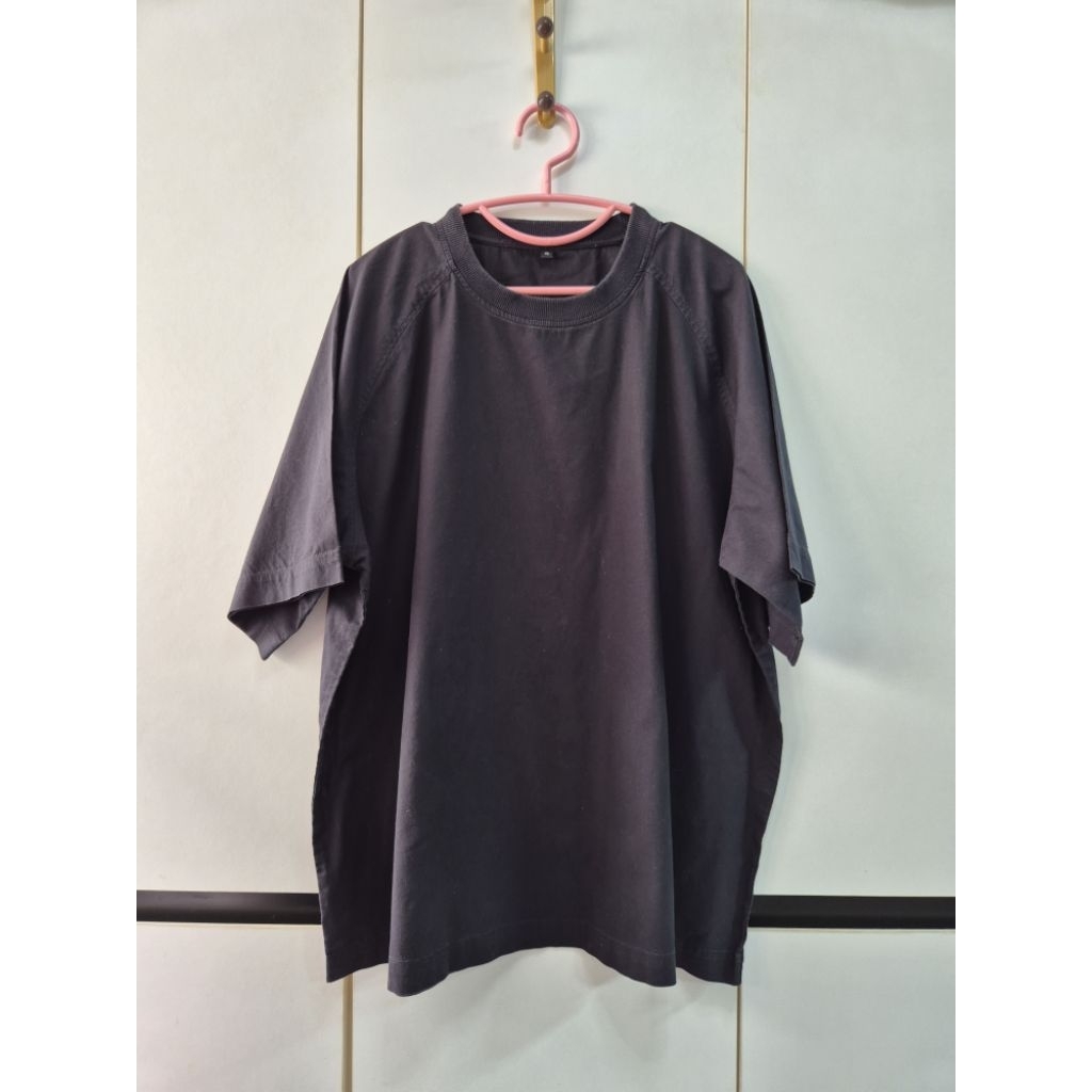 2nd เสื้อผ้าคอตตอน คอกลม แบบสวม สีดำ
