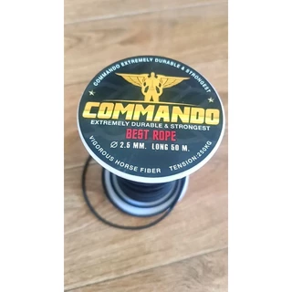 เชือกCOMMANDD แบ่งขายแบบเมตร และยกม้วน50 เมตร