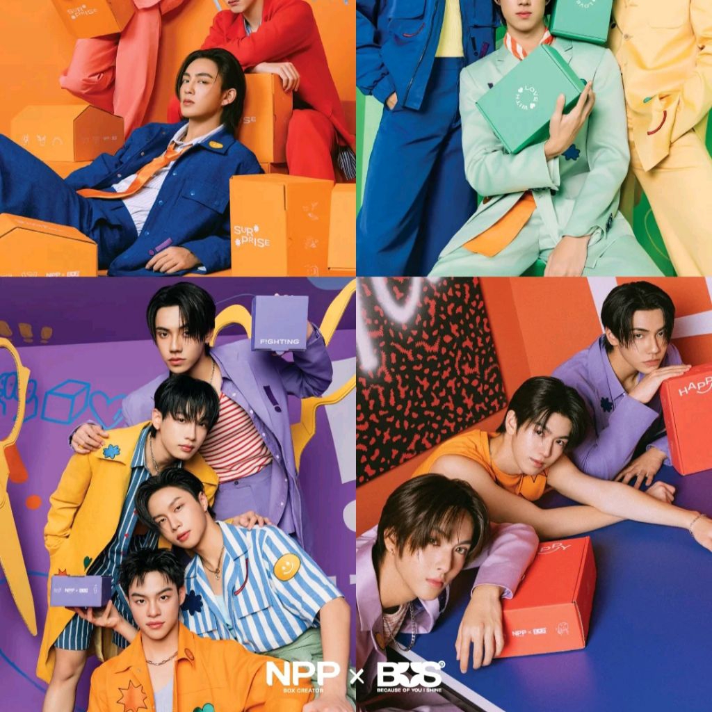 พร้อมส่ง กล่อง NPP X BUS BECAUSE OF YOU I SHINE