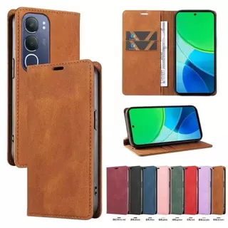 เคสฝาพับหนัง Xunte Vivo Y31 Y21D V60 lite V50 Lite V40 Pro Y19s Y04 Y29 Y39 Y200 Y29S Y100 V27 Pro V29 V29E ใส่บัตรได้