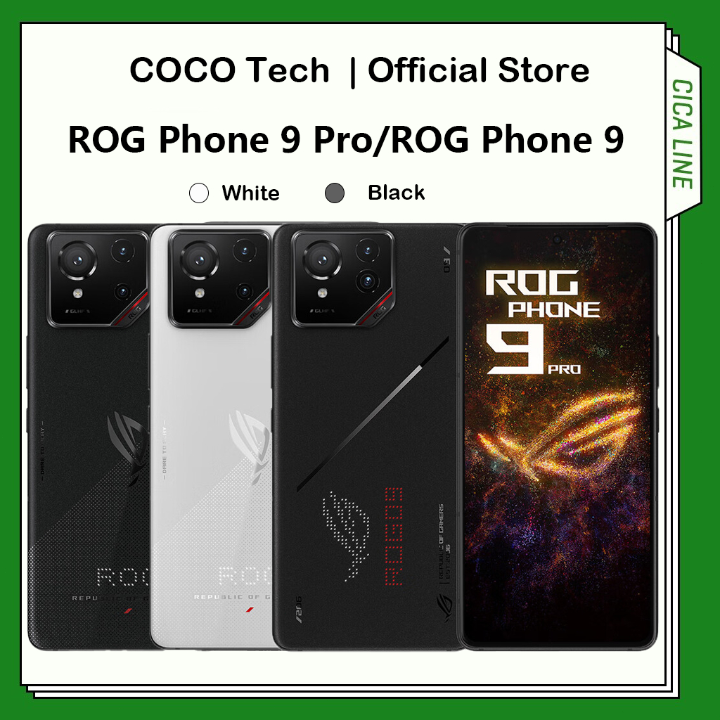 ROM Global ASUS ROG Phone 9 Pro ASUS ROG Phone 9 Snapdragon 8 Elite 6.78" FHD+ 185Hz 5800mAh 65W
