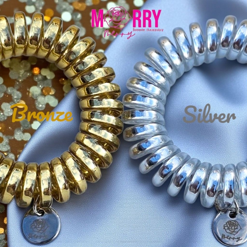 ยางรัดผม Merry merry รุ่น Bronze & Silver : Power 4.0