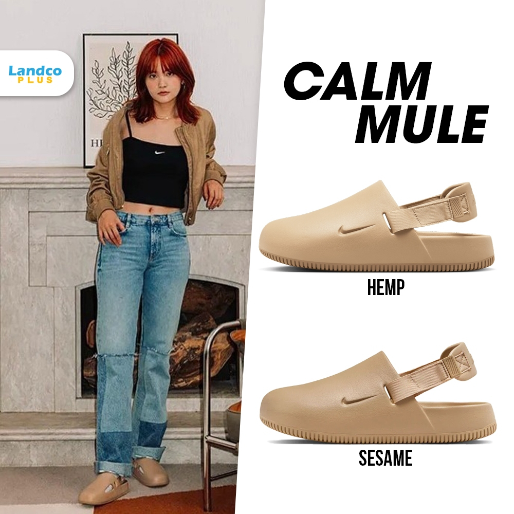 Nike รองเท้าแตะ รองเท้ารัดส้น ND Calm Mule Clog FB2185-200 / FD5131-200 (2400)