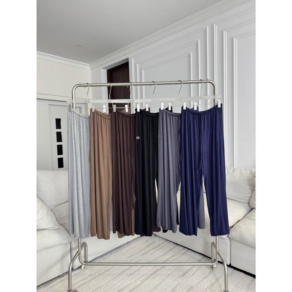 PTW02 กาเกงขายาวผ้าเรย่อน PROMTHONG