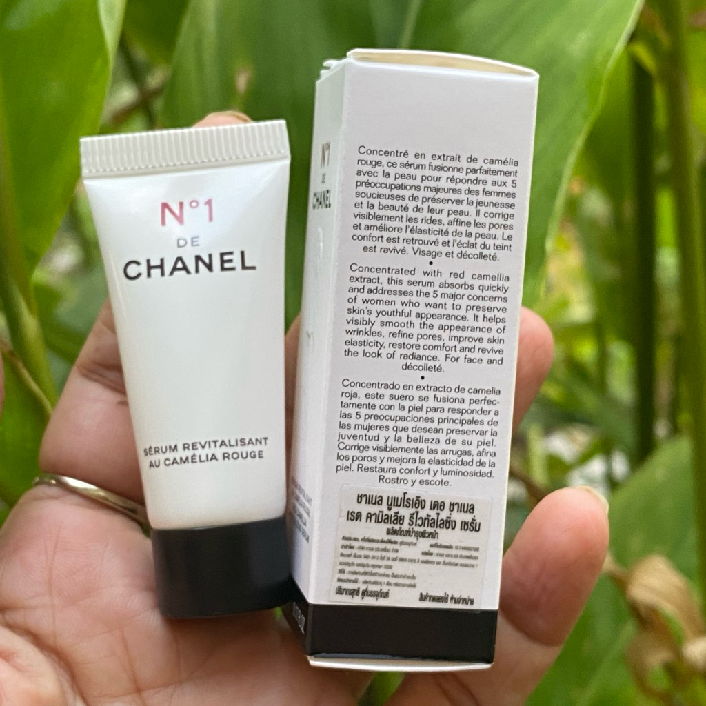 ป้ายไทย ผลิต2024 หมดอายุ2027 ชาแนล N°1 DE CHANEL REVITALIZING SERUM 5 ml