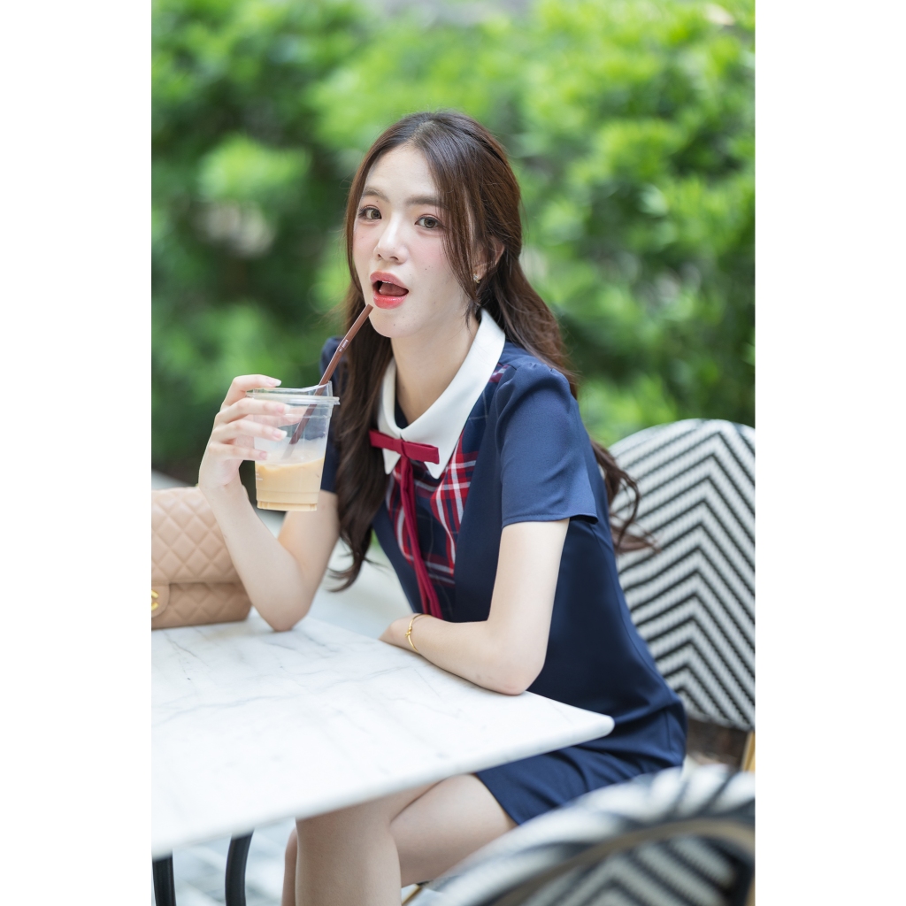 SHINING on EARTH'DRESS (SIGNATURE BEST) + FREE red long ribbon PIN เข็มกลัดโบยาวถอดออกจากชุดได้ - รูปที่ 6