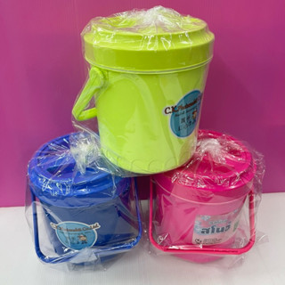 (ยกโหล 12 ใบ) No2145 กระติกน้ำ กระติกน้ำหูหิ้ว สุ่มแบบ เก็บค…