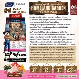 qoop - อาหารสุนัขคูปป์ [STARTED GLUTEN FREE] [สำหรับสุนัขทุกช่วงวัย] 7 KG