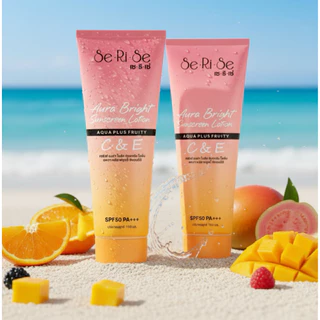 (โปร 3 หลอด)โลชั่นเซริเซ่ SeRiSe Aura Bright C & E Lotion 150มล. เซริเซ่ ออร่า ซีแอนด์อี ไบรท์ โลชั่น