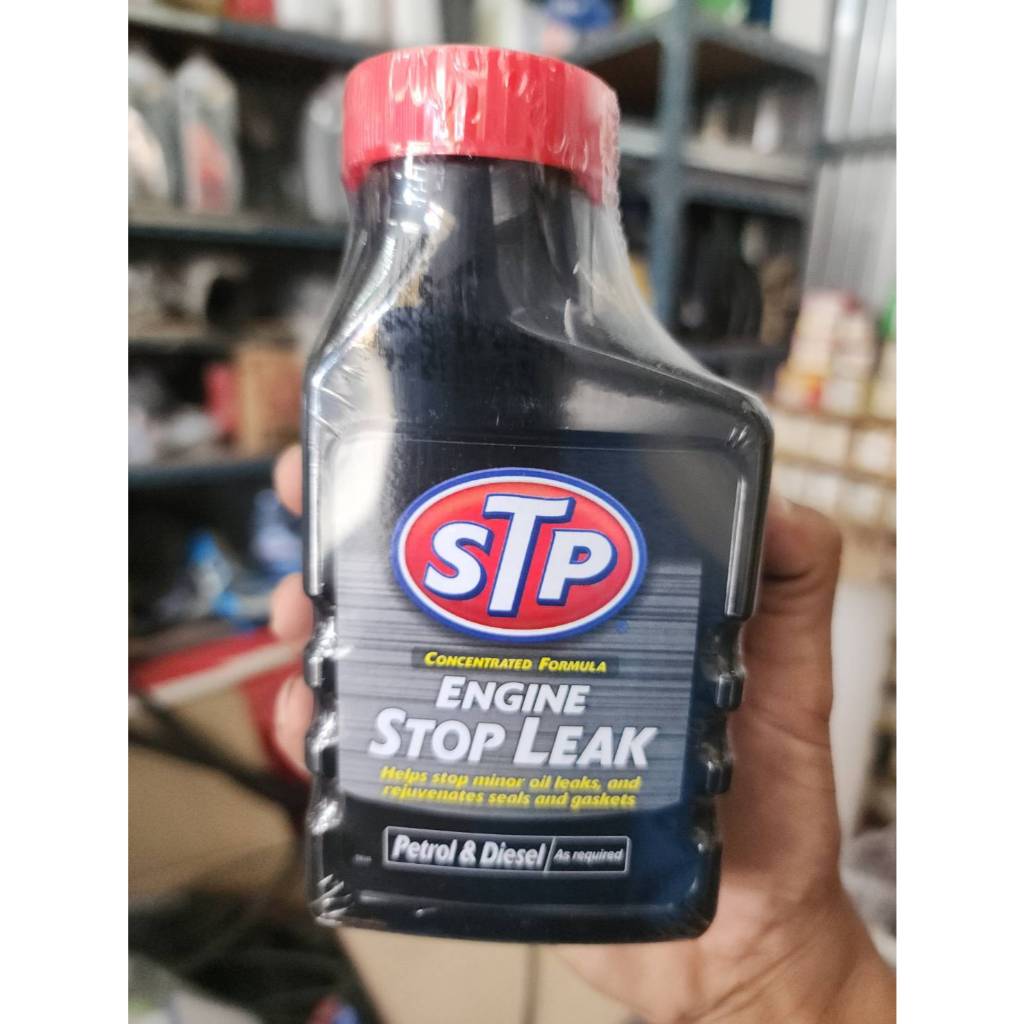 STP หัวเชื้อน้ำมันเครื่องสูตรหยุดการรั่วซึม STP 300ml
